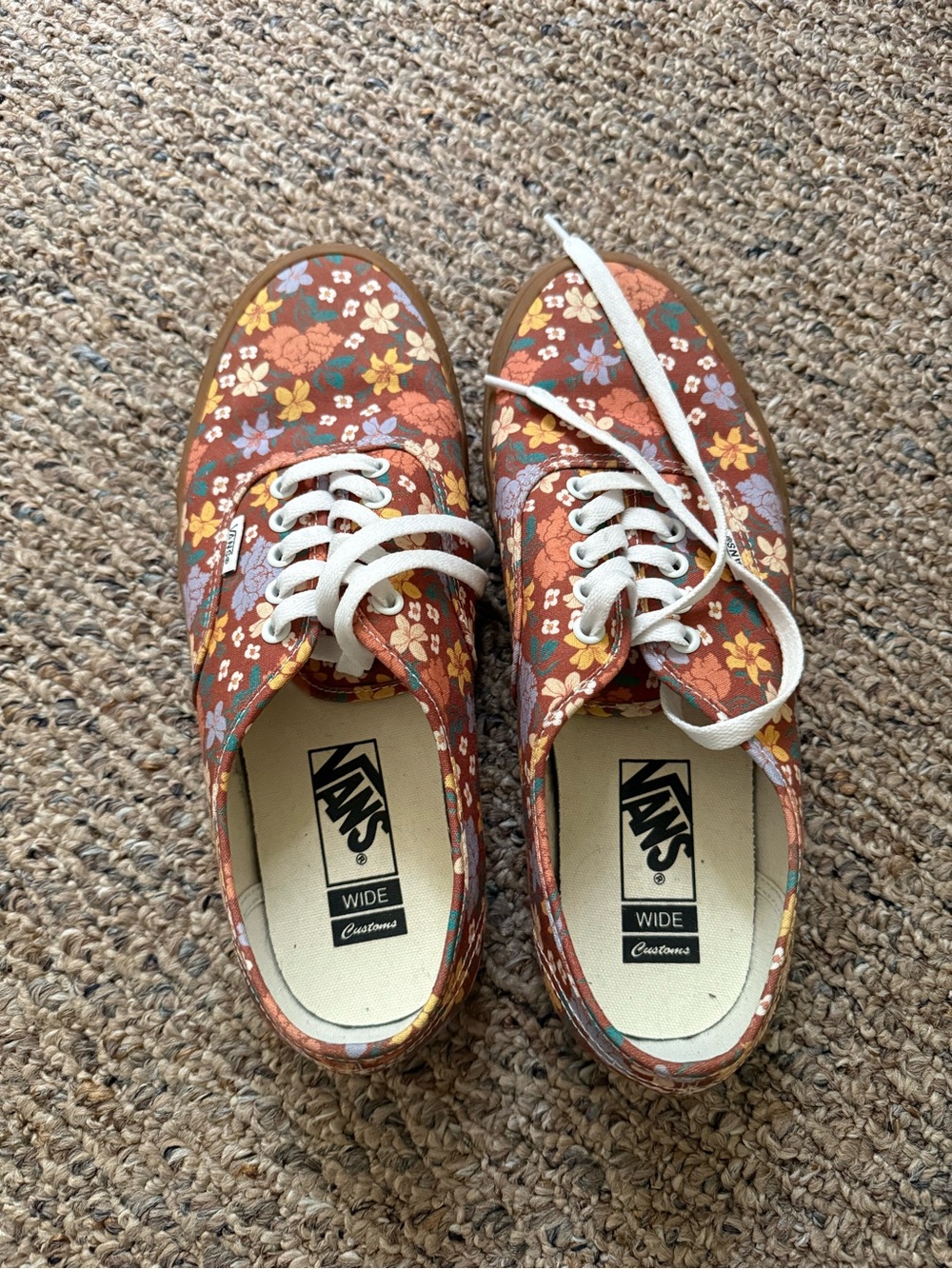 Vans Custom Floral Authentics